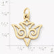 Open Dove Charm