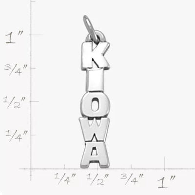 Kiowa Drop Charm
