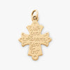 With You Wherever You Go Cross Charm