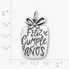 "Feliz Cumpleanos" Charm