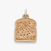 Enamel Avocado Toast Charm