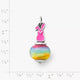 Enamel Sweet Bunny Art Glass Charm
