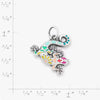 Enamel Festive Gecko Charm