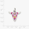 Enamel Desert Bloom Charm