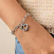 Flowering Vines Heart Charm