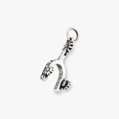 Hearts and Flowers Spur Charm