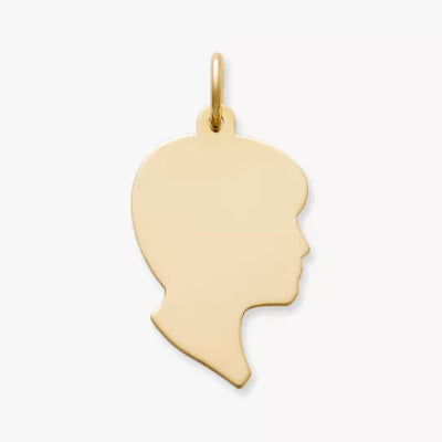 Boy Silhouette Charm