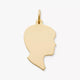 Boy Silhouette Charm