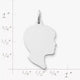 Boy Silhouette Charm