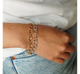 Connected Hearts Charm Bracelet