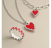 Enamel Heart Charm