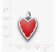 Enamel Heart Charm