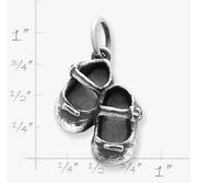 Lil' Girl Baby Shoes Charm