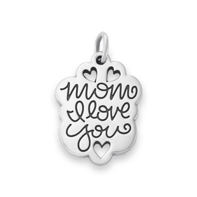 Mom I Love You Charm