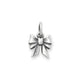 Tiny Bow Charm on Fine Cable Chain