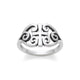 Scroll Cross Ring