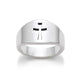 Wide Crosslet Ring
