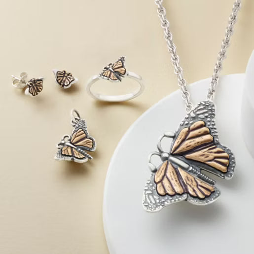 Monarch Butterfly Studs