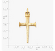 Nail Cross Charm