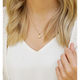 Petite Floral Heart Charm