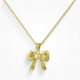 Put a Bow on It Necklace - EVRYJEWELS