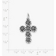 Sunflower Cross Charm