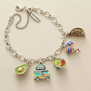 Enamel Taco Truck Charm