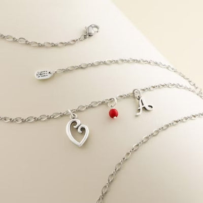 Medium Twist Charm Necklace