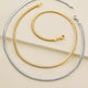 Rounded Herringbone Necklace