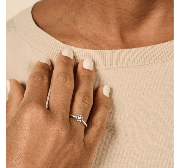 Blooming Heart Ring