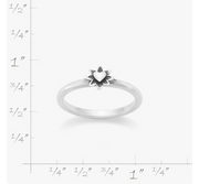 Blooming Heart Ring