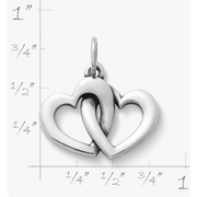 Linked Hearts Charm