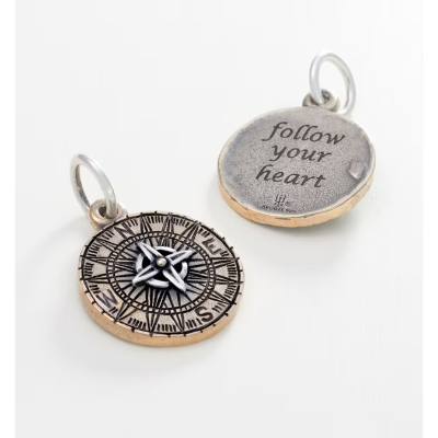 Point the Way Charm