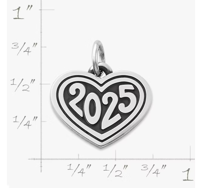 Heart Year Charm