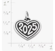 Heart Year Charm