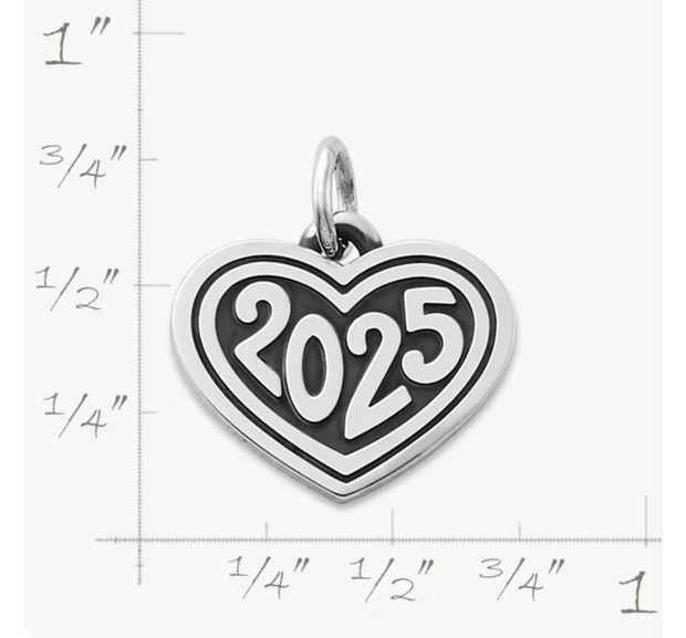 Heart Year Charm