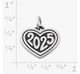 Heart Year Charm