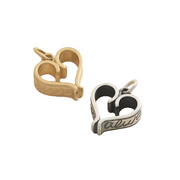 Forever and Always Heart Charm