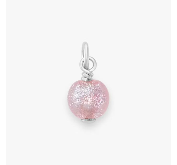 Mini Art Glass Bead Charm