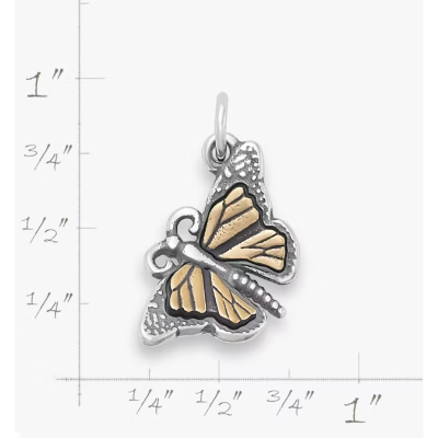 Monarch Butterfly Charm
