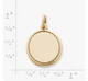 Engravable Disc Charm