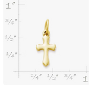 Flared Cross Charm