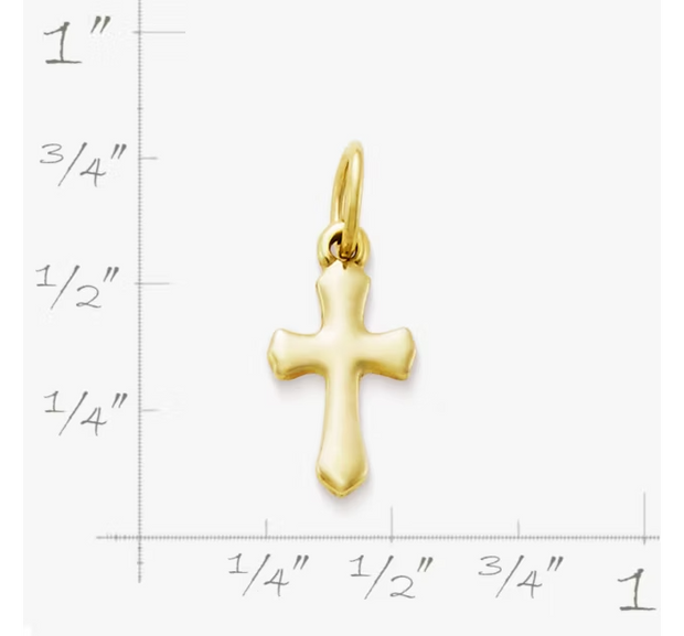 Flared Cross Charm