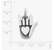 Sign of Love Charm