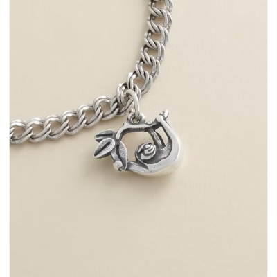 Happy Sloth Charm