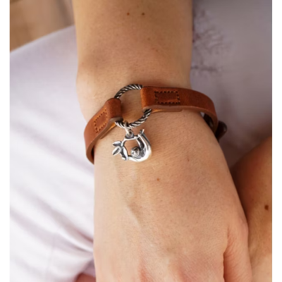 Happy Sloth Charm