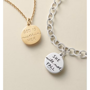 "God Is Within Her" Charm