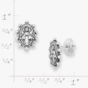 Virgin Mary Studs